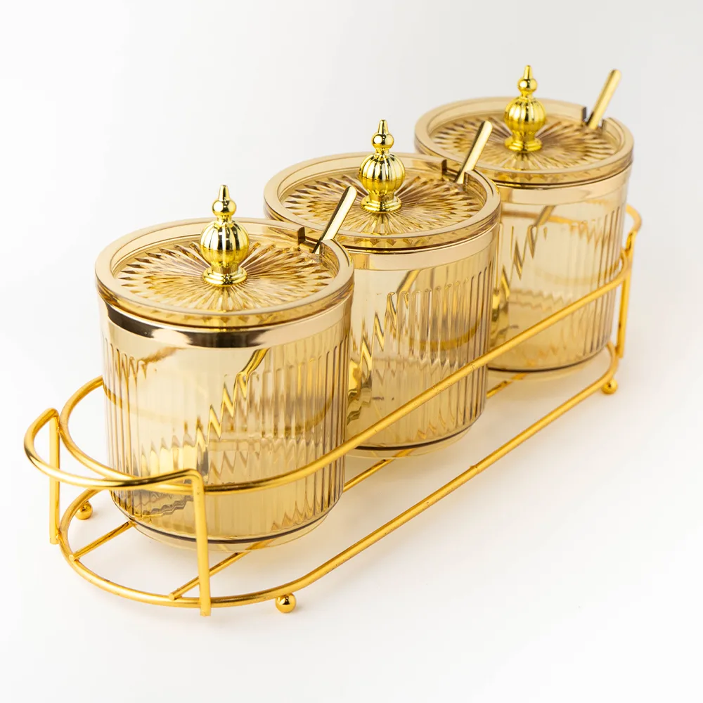 porta-condimentos-vidro-ambar-dourado-3-potes-suporte-premium